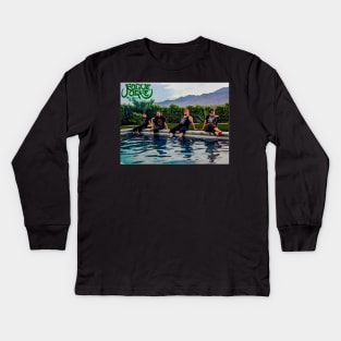 Pool Shot One Kids Long Sleeve T-Shirt